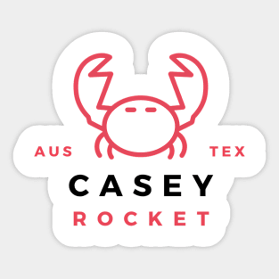 Casey the Crabman Sticker